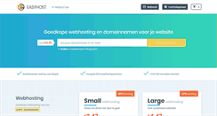 Desktop Screenshot of easyhost.be